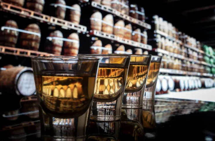 The American liquor exports marked a significant milestone in 2024.