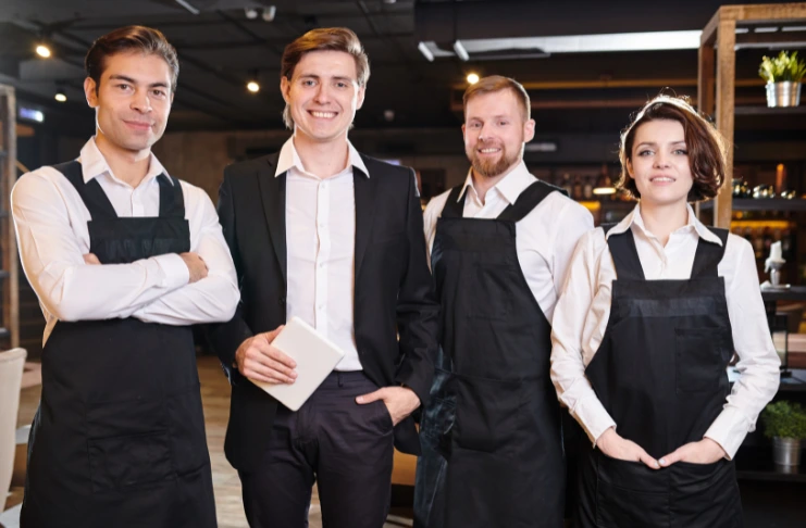 How to open a restaurant in USA from India: Hire staff