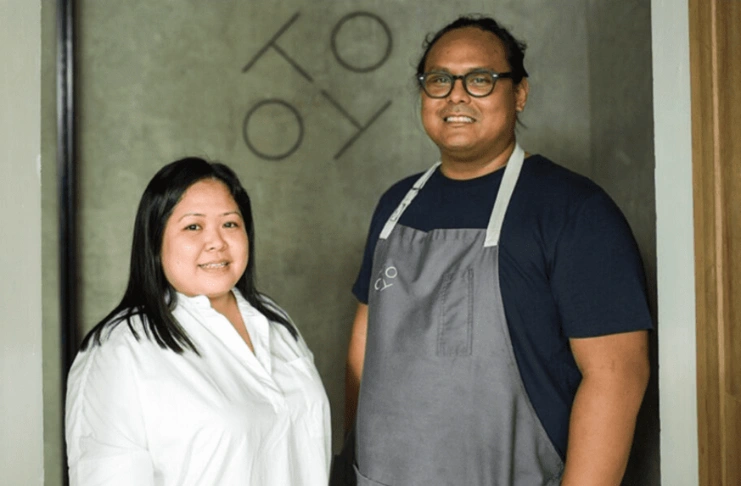 Toyo Eatery: Chef Jordy Navarra and his wife May