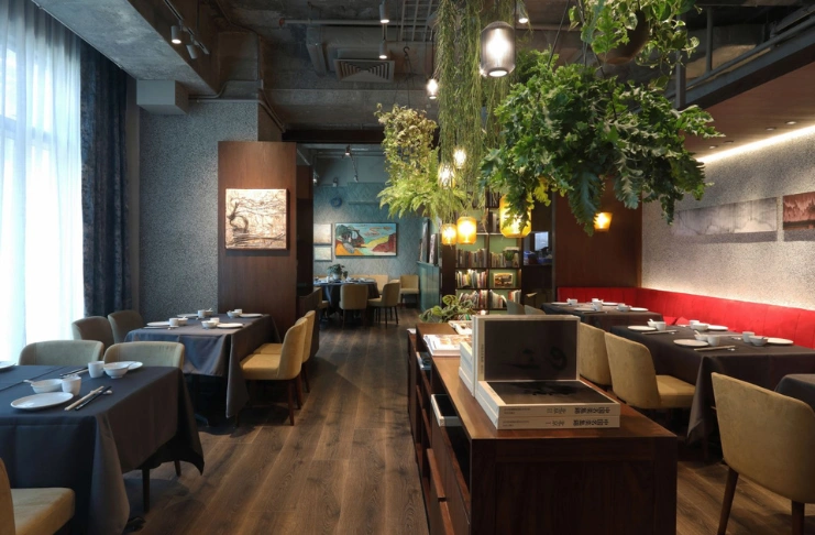 The interiors of The Chairman, Hong Kong