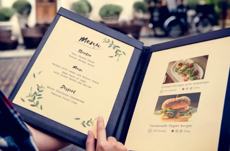 Small Restaurant Menu Strategic Advantages