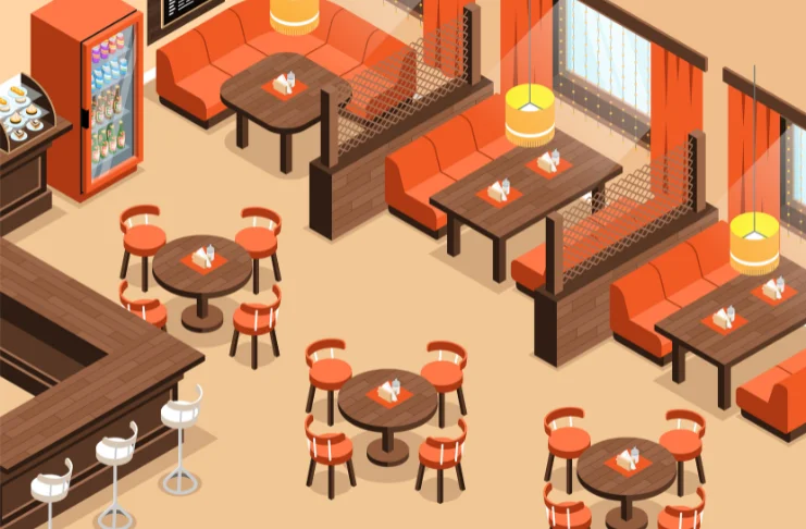 Floor Plan Inspiration from Real Cafes