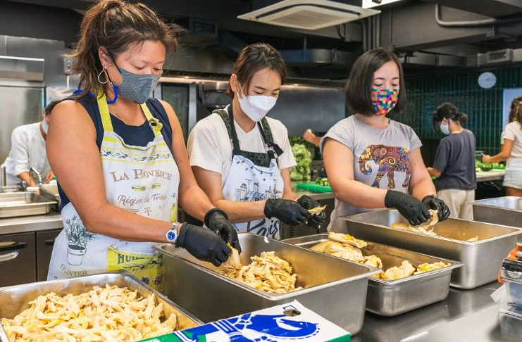 Team at Ando, Hong Kong