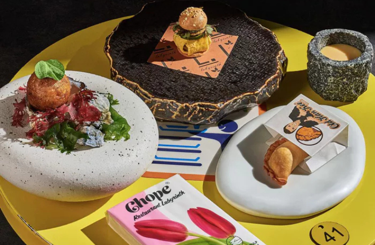 Elevated food experience at Labyrinth, Singapore