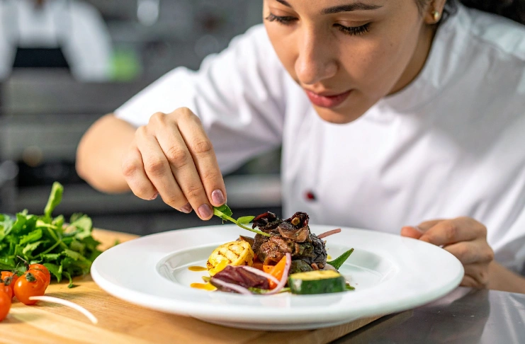 Food Presentation Ideas for Instagram: leverage color and texture contrast