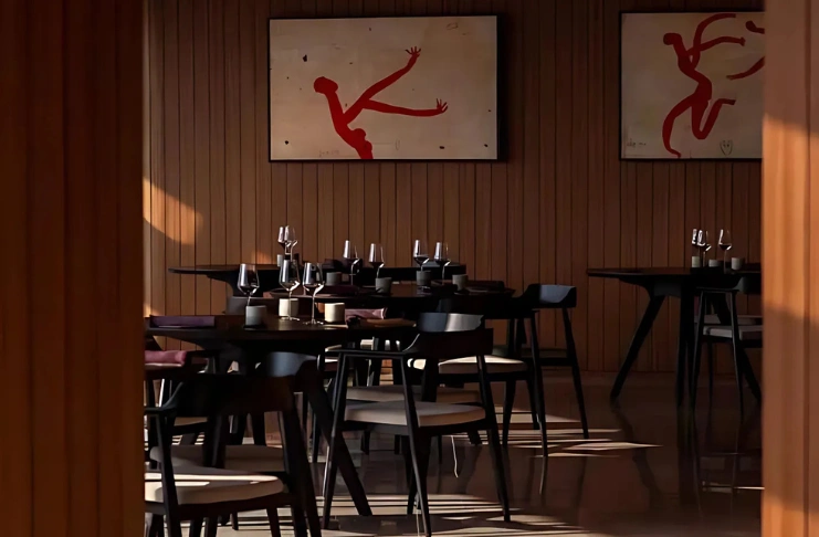 The interiors of Dewakan, Malaysia