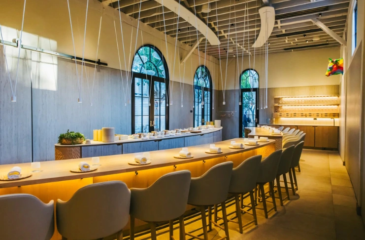 Interiors of Somni, LA