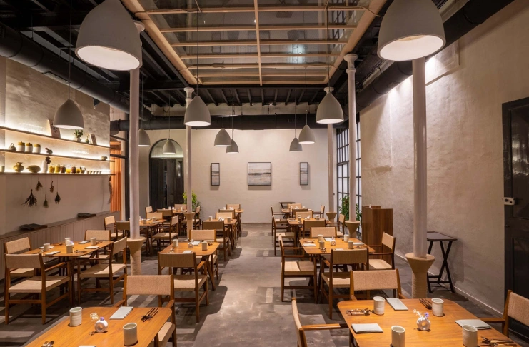 Interiors of Ekaa, Mumbai