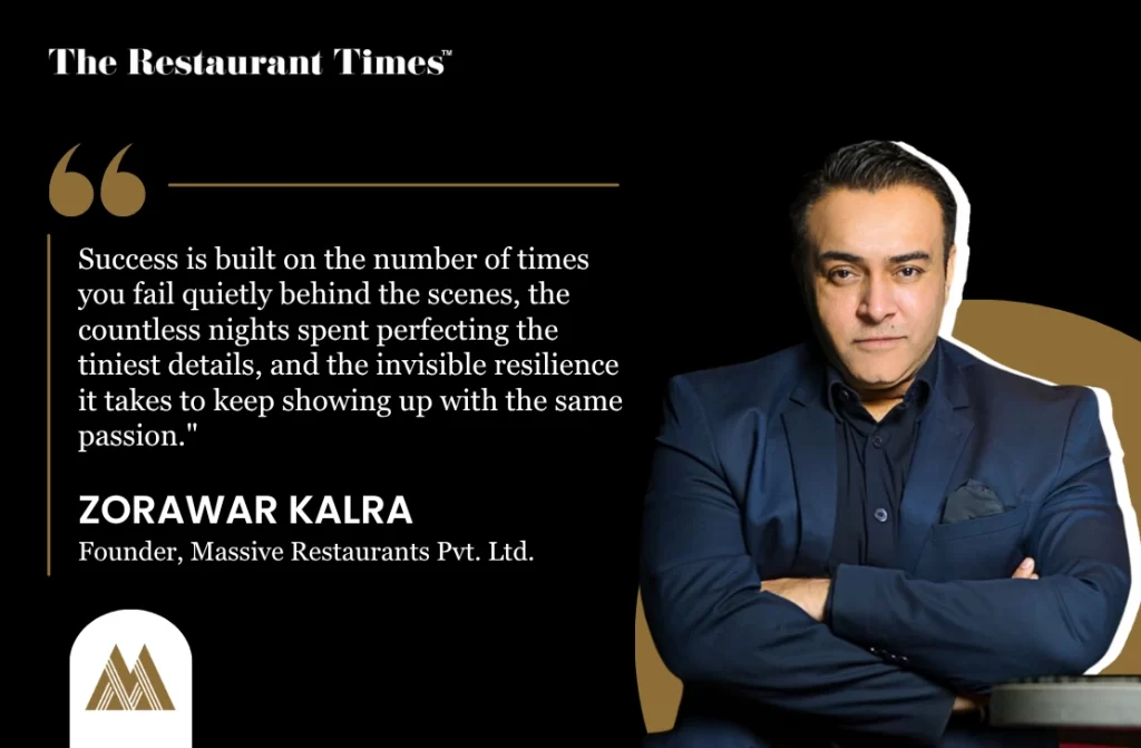 Zorawar Kalra on success