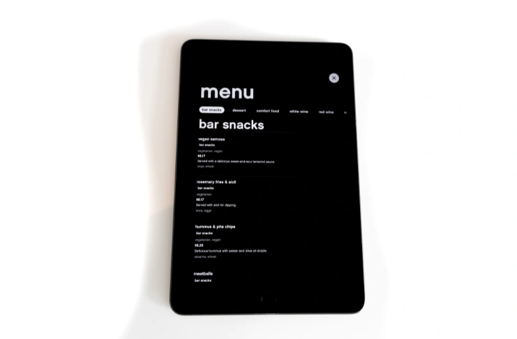 Menu Management and Recipe Costing