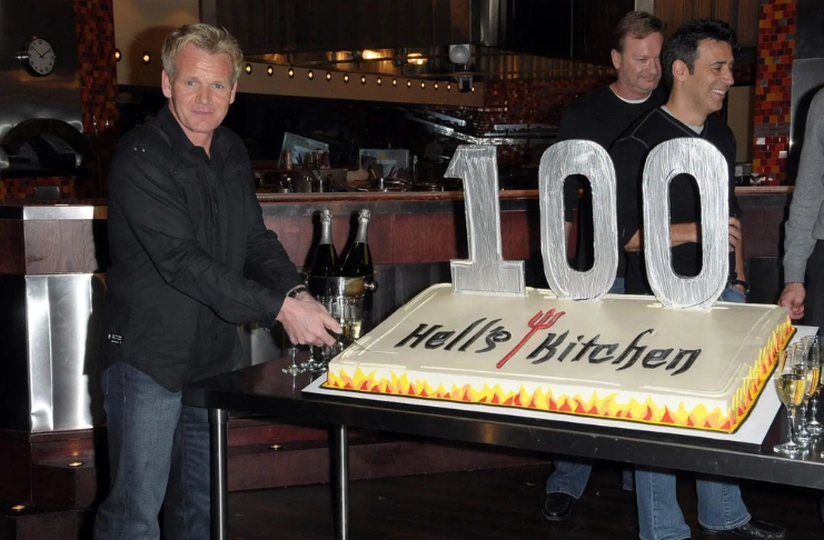 The team at Restaurant Gordan Ramsey