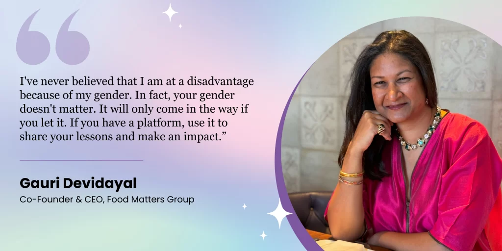 Gauri Devidayal on International Women's Day