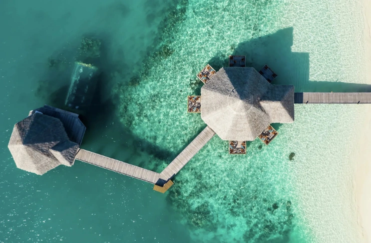 Exterior of Ithaa Undersea Restaurant