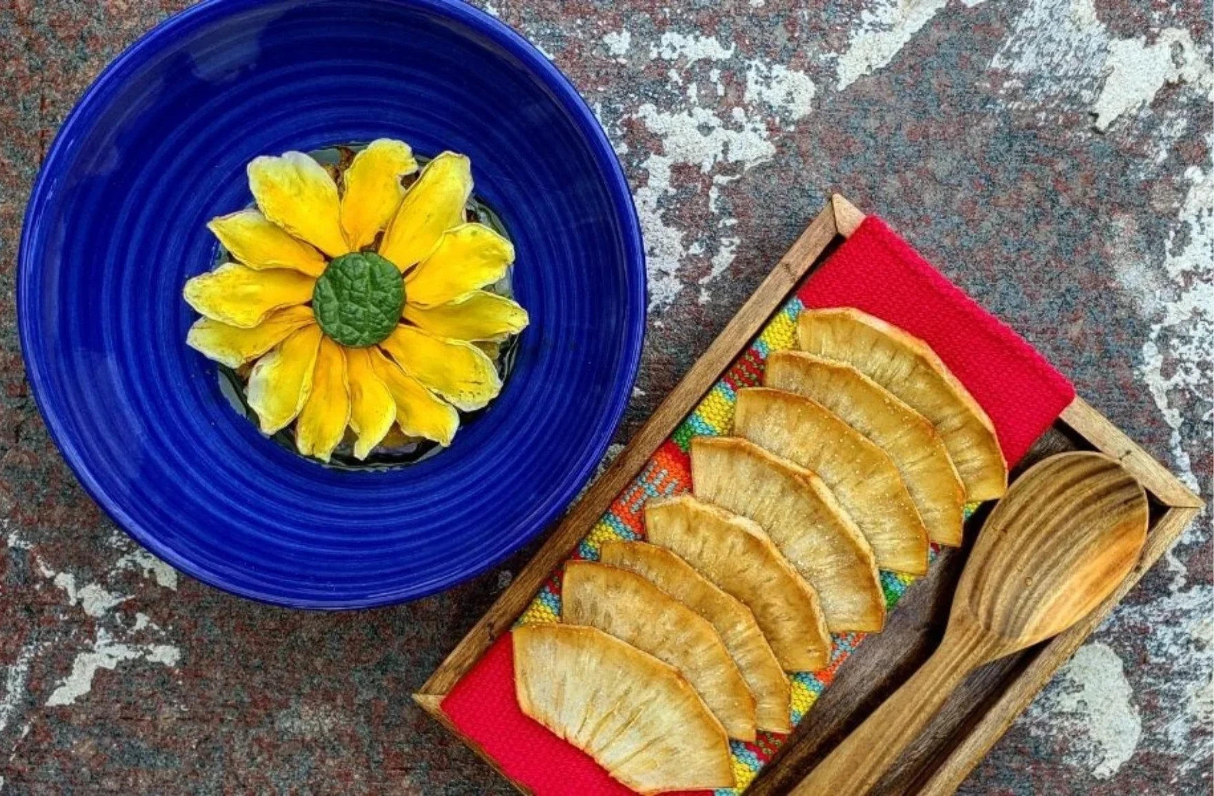 A Dessert Named After a Flower in a Glass of Water