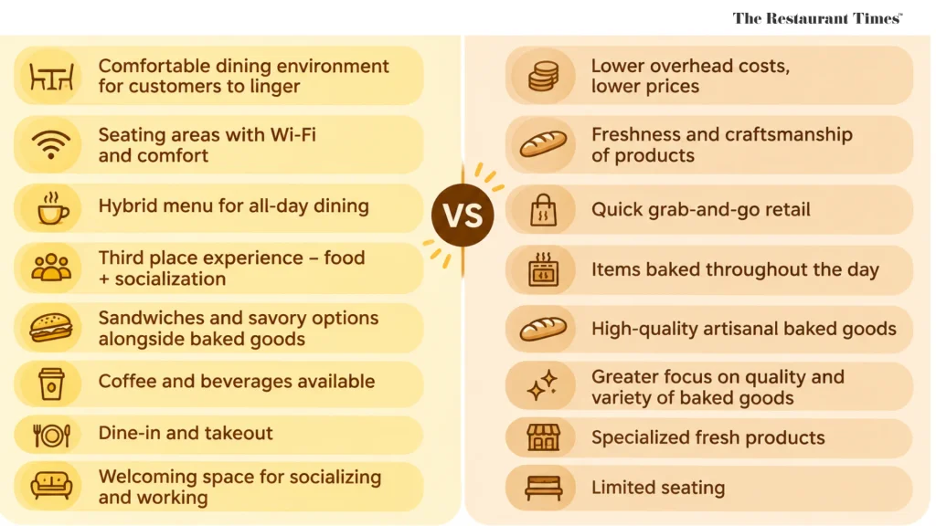 Bakery Cafe vs Pure Play Bakeries
