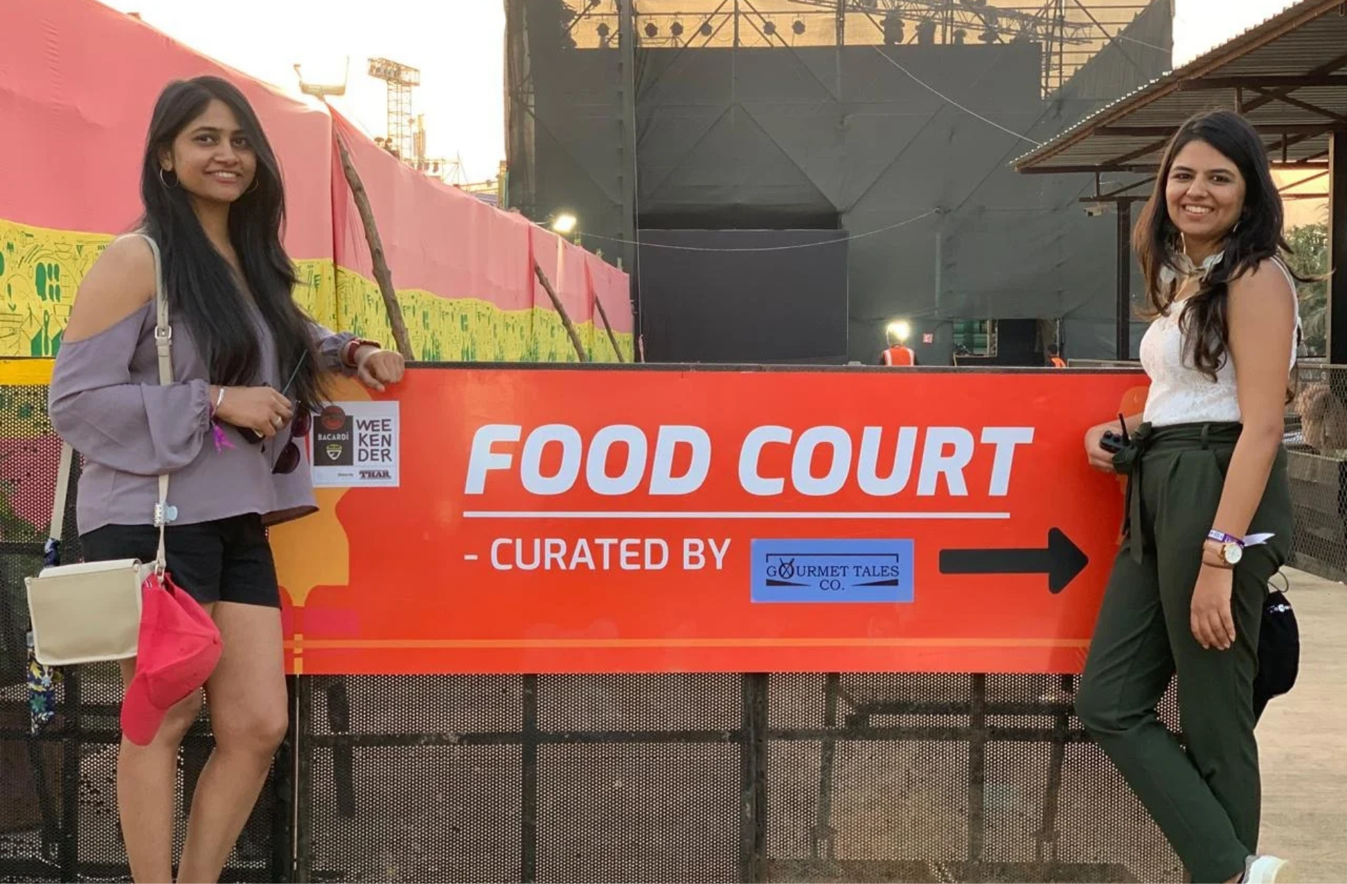 Food court curated by the Gourmet Tales Co.