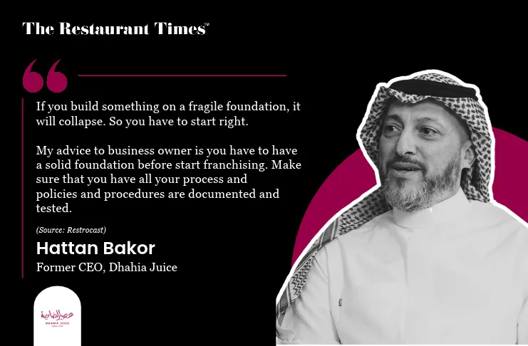 Hattan Bakor on importance of SOPs and foundation for a brand