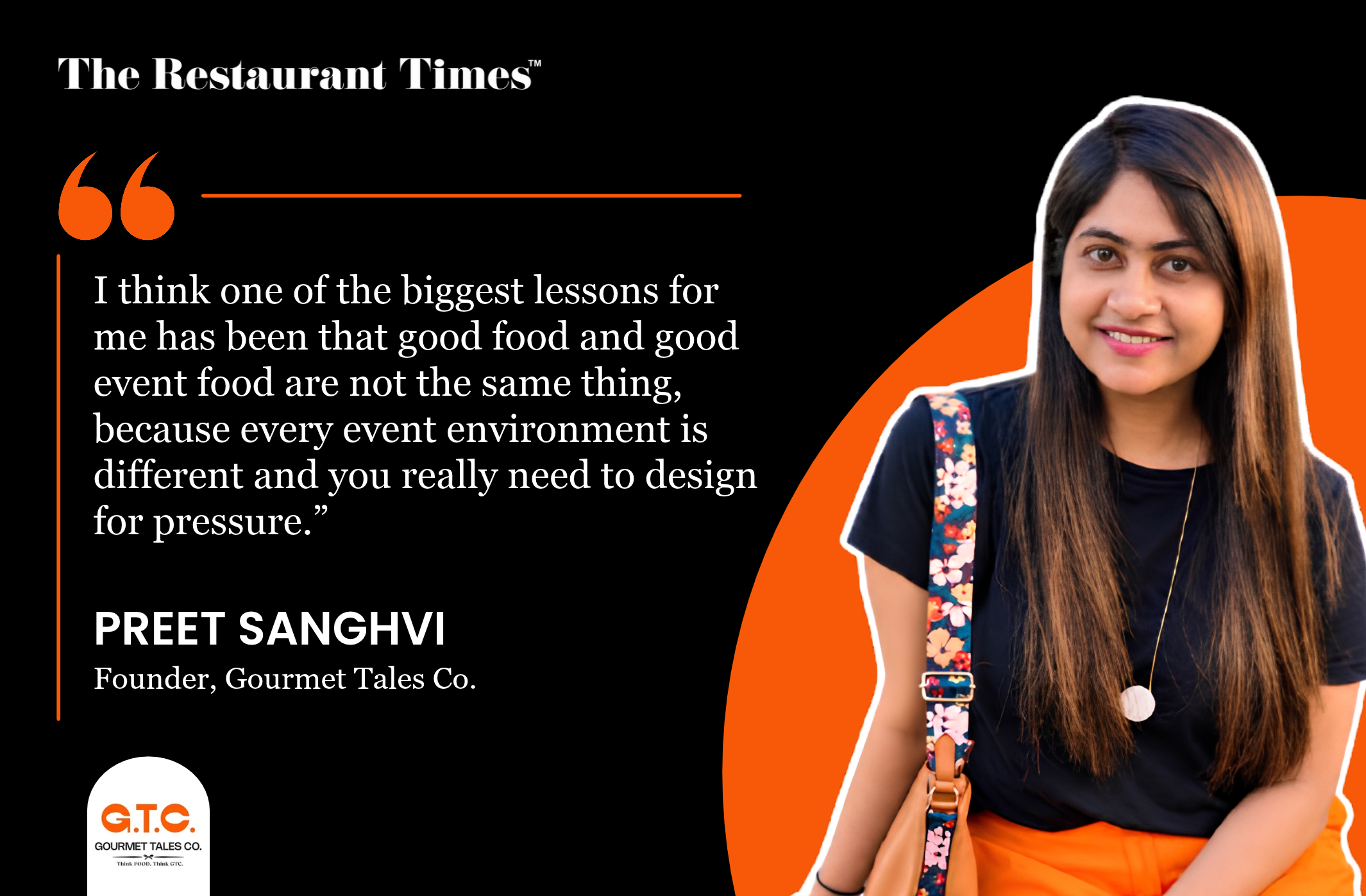 Preet Sanghvi on lessons she learned by curating food experiences